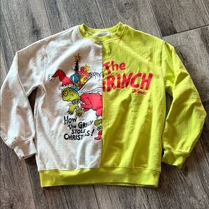 Dr. Seuss The Grinch Split Sweatshirt